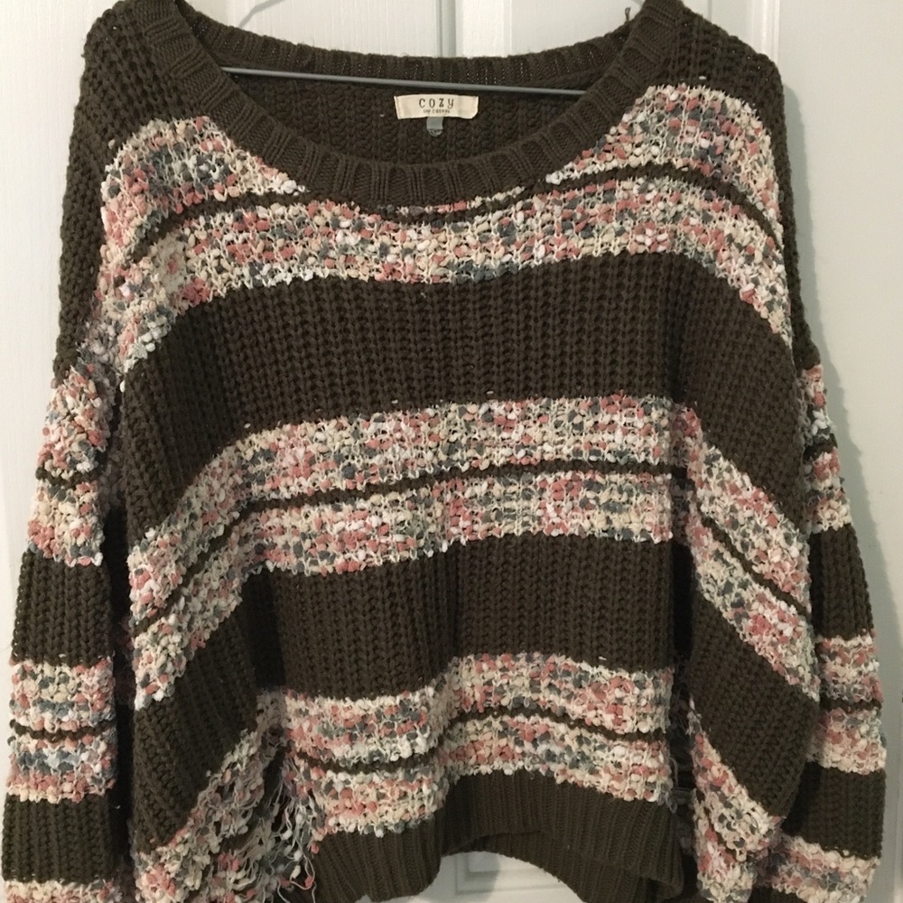 Cozy casual baggy sweater